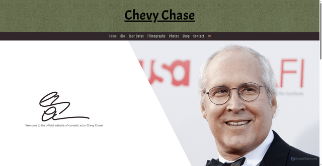 Security scan screenshot of https://officialchevychase.com/
