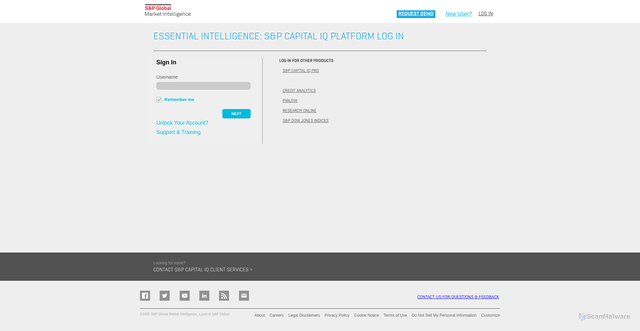 Security scan screenshot of https://plugin.capitaliq.com