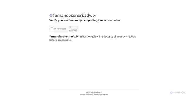 Security scan screenshot of https://fernandeseneri.adv.br