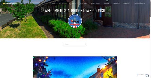 Security scan screenshot of https://www.stalbridgetowncouncil.gov.uk/