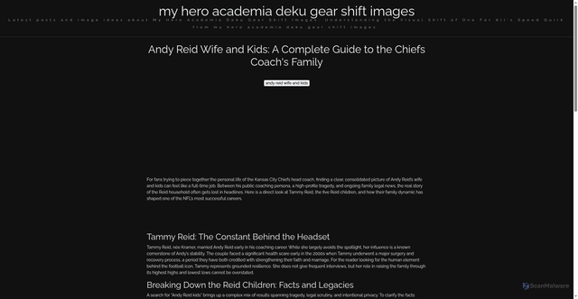 Security scan screenshot of https://sinarnovainsight-dpcve42xn35i.edgeone.app/andy-reid-wife-and-kids.html
