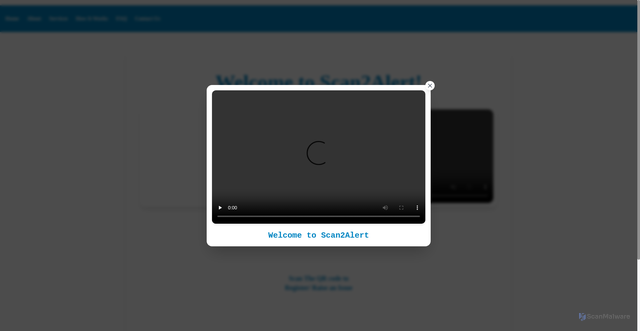 Security scan screenshot of https://api.scan2alert.in/