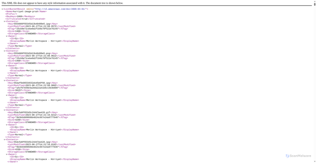 Security scan screenshot of https://image.hurimg.com