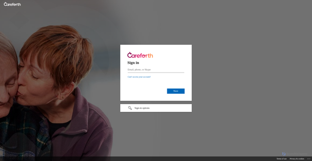 Security scan screenshot of https://seniorlink365-my.sharepoint.com