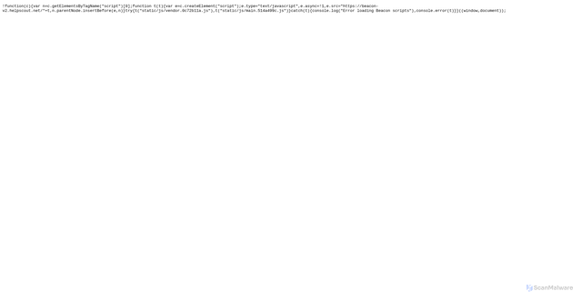 Security scan screenshot of https://beacon-v2.helpscout.net/