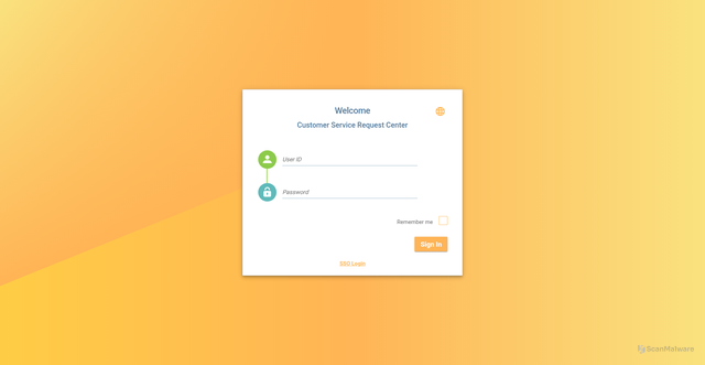 Security scan screenshot of https://vuori.corrigo.com