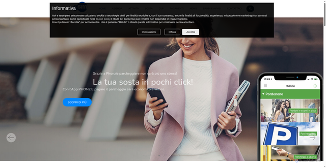 Security scan screenshot of https://www.gsm-pn.it/