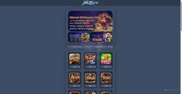 Security scan screenshot of https://logindeskgame.com/mjriztm.html