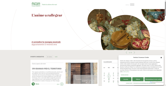 Security scan screenshot of https://www.villagreppi.it/