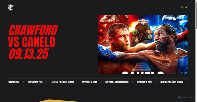 Security scan screenshot of https://tbudcrawford.com/