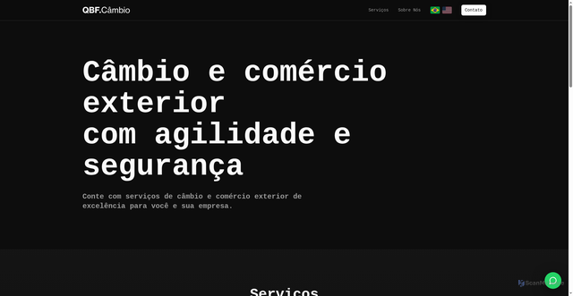 Security scan screenshot of https://qbfcambio.com/