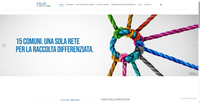 Security scan screenshot of https://www.kalatambientesrr.it/