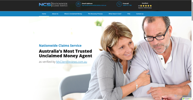 Security scan screenshot of https://nationwideclaims.com.au
