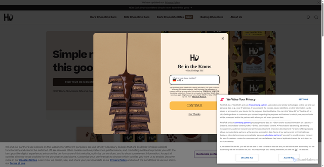 Security scan screenshot of https://hukitchen.com