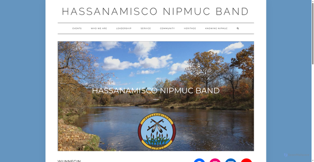 Security scan screenshot of https://nipmuc.gov/