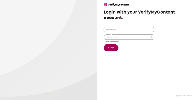 Security scan screenshot of https://app-dev.verifymycontent.com/
