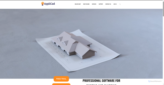 Security scan screenshot of https://applicad.com