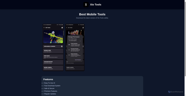 Security scan screenshot of https://xiotools-uu6rolabye.edgeone.app/
