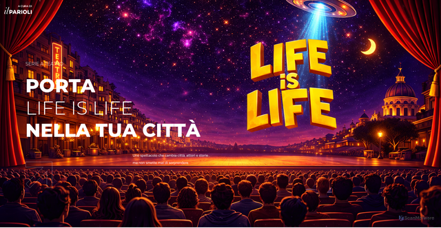 Security scan screenshot of https://lifeislife.show