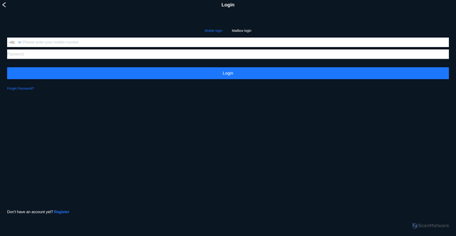 Security scan screenshot of http://invesws-5.com/