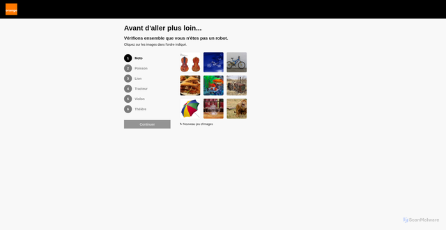 Security scan screenshot of https://orange-1.vercel.app/