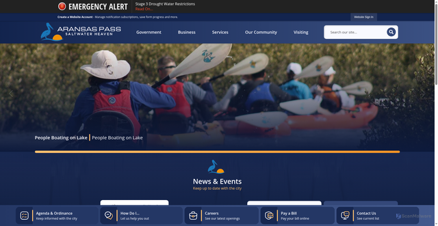 Security scan screenshot of https://aptx.gov/