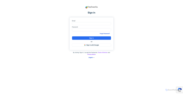 Security scan screenshot of https://vatech.freshchat.com