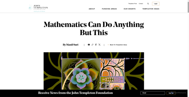 Security scan screenshot of https://www.templeton.org/news/mathematics-can-do-anything-but-this