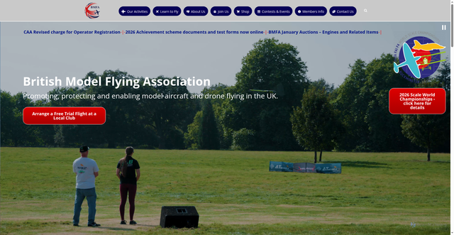 Security scan screenshot of https://bmfa.org