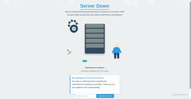 Security scan screenshot of http://server-down.luckyverma05657.workers.dev/linkedin.in/linkedin.in/linkedin.in/github.com/KALI-THE-HACKER