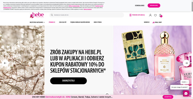 Security scan screenshot of https://hebe.pl