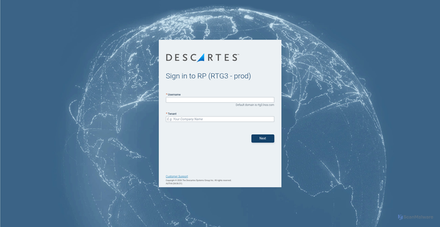 Security scan screenshot of https://rtg3.services.lnos.com