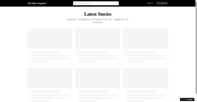 Security scan screenshot of http://dailyantagonist.com/