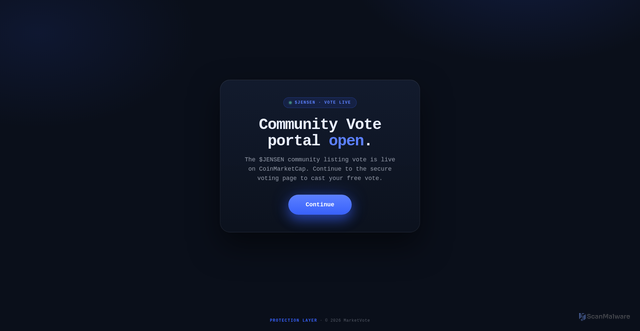 Security scan screenshot of https://listingvotes.forum/?contract=0xa6b0e654bdefc8cff8e9b0c90388768be404d921&t=u5g6fr5