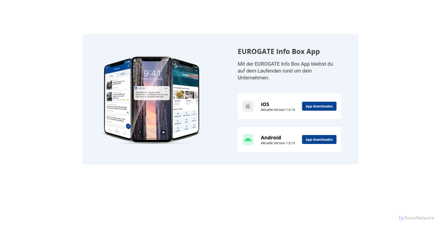 Security scan screenshot of https://cmsinfobox.eurogategroup.eu
