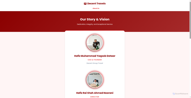 Security scan screenshot of https://decentceo-x40jvp3yy2.edgeone.app/