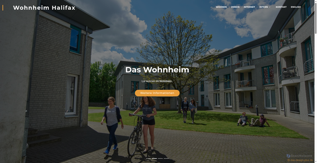 Security scan screenshot of https://halifax.rwth-aachen.de
