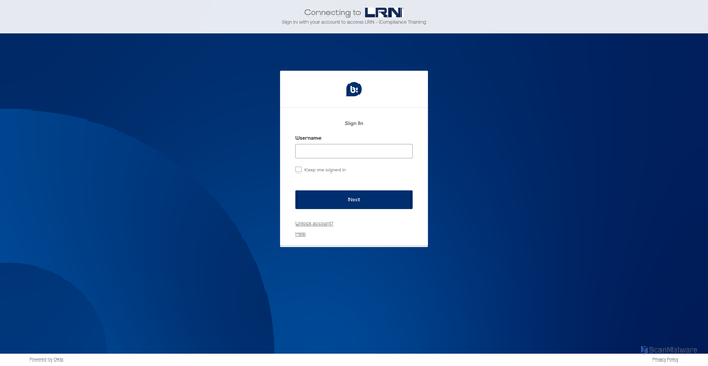 Security scan screenshot of https://bazaarvoice-console.lrn.com