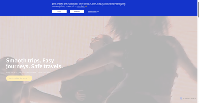 Security scan screenshot of https://www.visa.com.sg