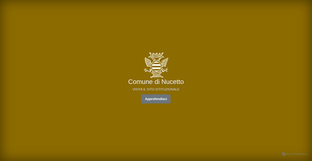 Security scan screenshot of https://www.nucetto.net/