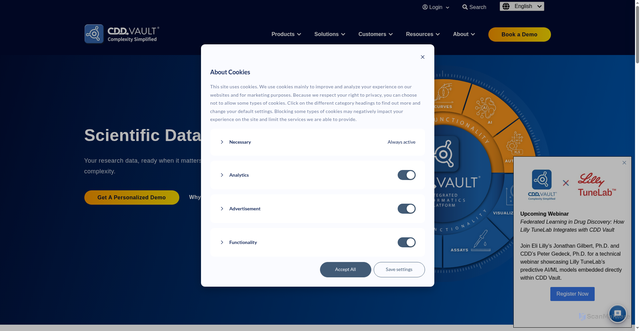Security scan screenshot of https://collaborativedrug.com