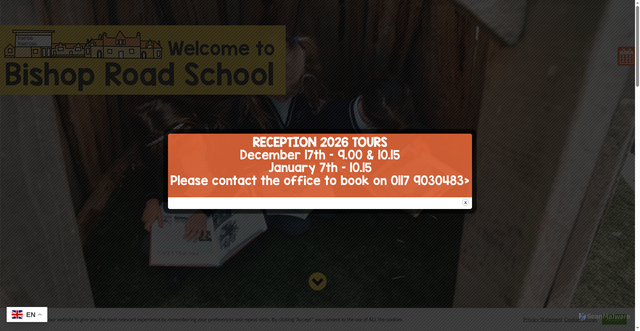 Security scan screenshot of https://www.bishoproad.bristol.sch.uk/