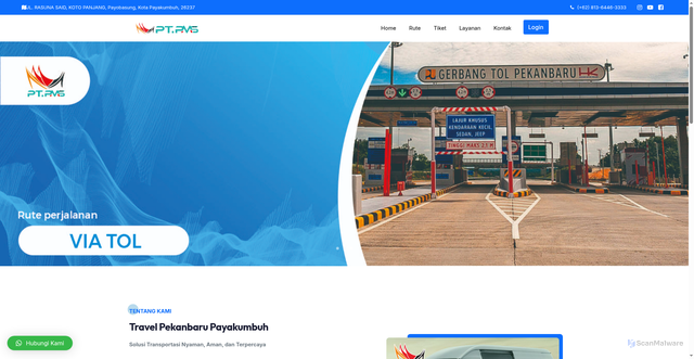 Security scan screenshot of https://mail.payakumbuhmandirisarana.com/