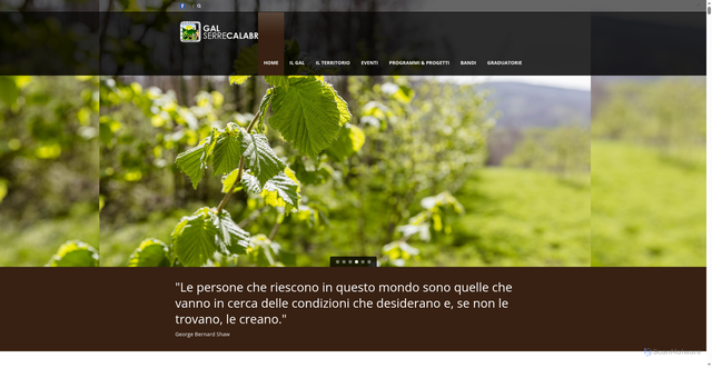 Security scan screenshot of https://www.galserrecalabresi.it