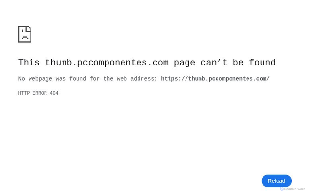 Security scan screenshot of https://thumb.pccomponentes.com