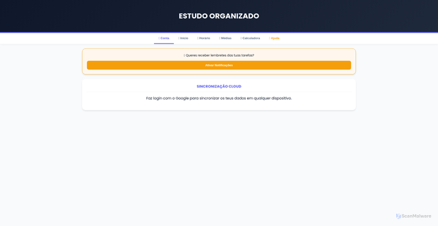 Security scan screenshot of https://estudoorganizado-cf6k1899q0.edgeone.app/