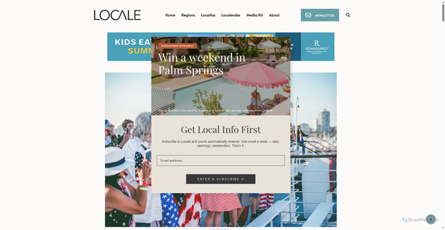 Security scan screenshot of https://localemagazine.com/long-beach-fourth-of-july/