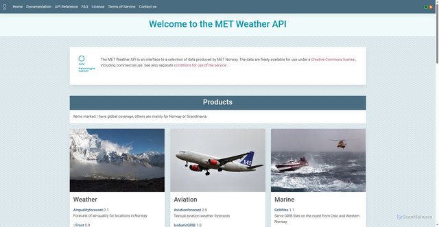 Security scan screenshot of https://aa04733jphm82jtdp.api.met.no
