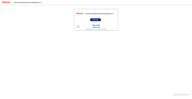 Security scan screenshot of https://asp03.arm.optum.com