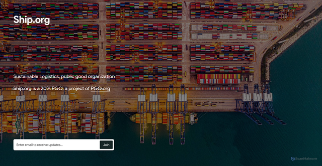 Security scan screenshot of https://www.ship.org/
